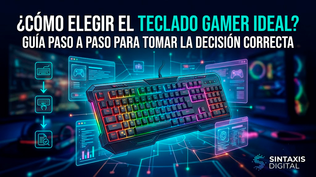 ¿Cómo elegir el teclado gamer ideal?